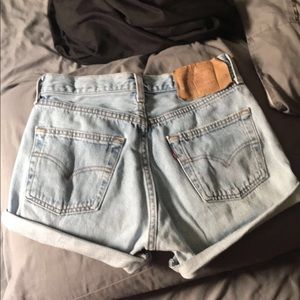 High waisted Levi shorts brand new